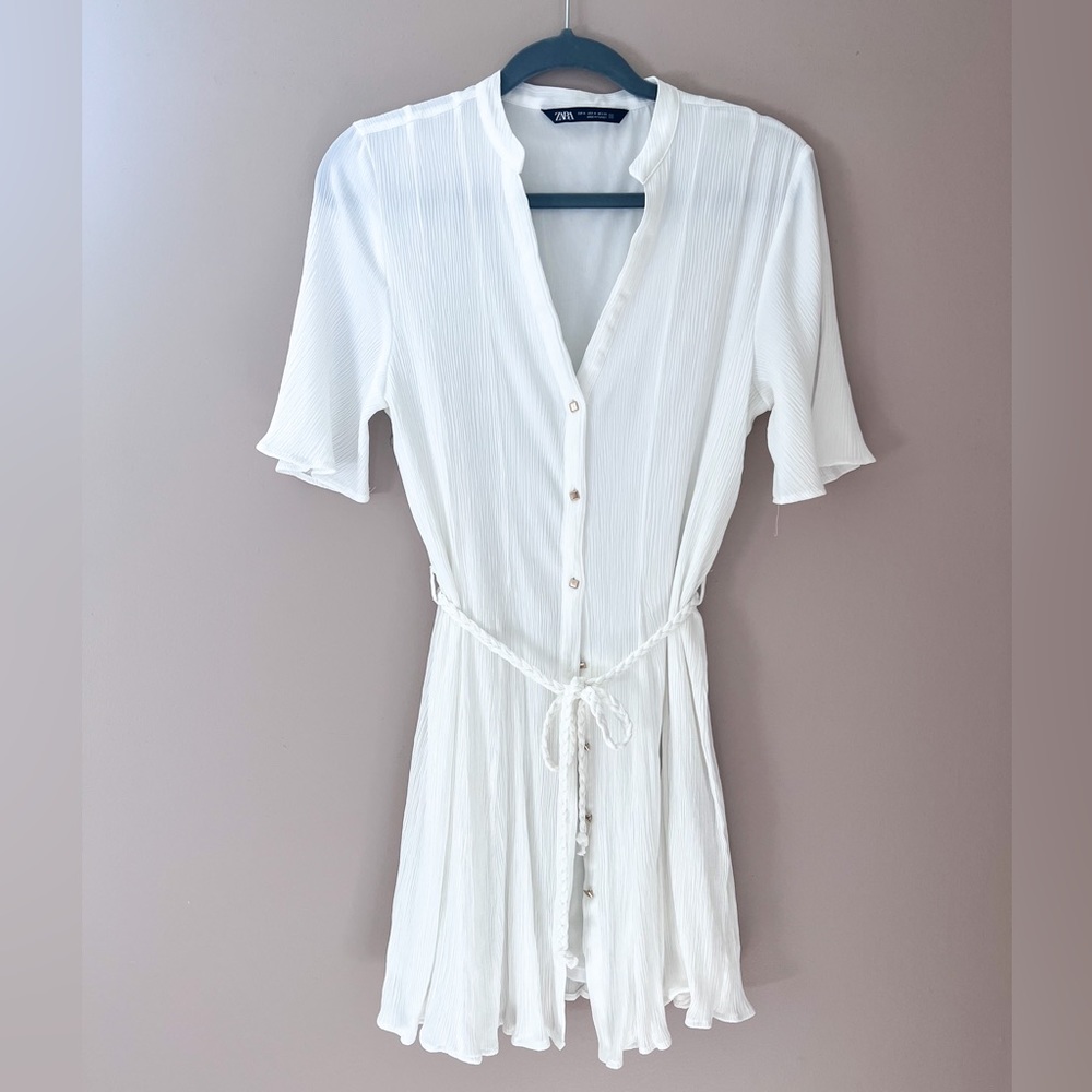 Zara Women’s Dress with Woven Belt
